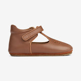Wheat Footwear Adele Mary Jane innendørssko | Baby Indoor Shoes 9002 cognac