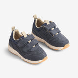 Wheat Footwear Alin borrelås Tex Sneakers 1432 navy