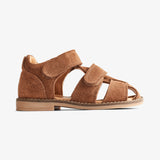 Wheat Footwear Bay Closed Toe Sandals 9002 cognac