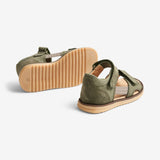 Wheat Footwear Beka Open Toe | Baby Sandals 4075 dark green