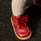 Wheat Footwear Bowy Prewalker Sko | Baby Prewalkers 2072 red