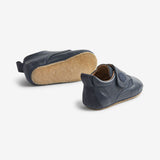 Wheat Footwear Dakota Skinn Innendørssko | Baby Indoor Shoes 1432 navy