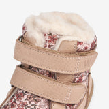Wheat Footwear Daxi Ull Tex Print | Baby Prewalkers 2036 rose dust flowers