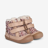 Wheat Footwear Daxi Ull Tex Print | Baby Prewalkers 2036 rose dust flowers