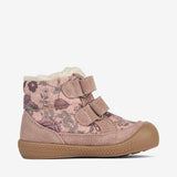 Wheat Footwear Daxi Ull Tex Print | Baby Prewalkers 2163 dusty rouge