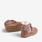 Wheat Footwear Daxi Ull Tex Print | Baby Prewalkers 2163 dusty rouge
