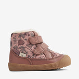 Wheat Footwear Daxi Ull Tex Print | Baby Prewalkers 2163 dusty rouge