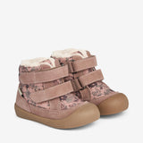 Wheat Footwear Daxi Ull Tex Print | Baby Prewalkers 2163 dusty rouge