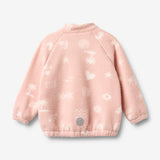 Wheat Outerwear Fleece Anorak Måne Sweatshirt 9593 cameo rose jacquard
