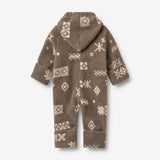 Wheat Outerwear Fleece Dress Allo Outdoor Suit 9679 dry wood jacquard