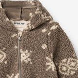 Wheat Outerwear Fleece Dress Allo Outdoor Suit 9679 dry wood jacquard