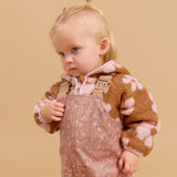 Wheat Outerwear Fleece Jakke Martinus Sweatshirt 9788 warm hazel flowers