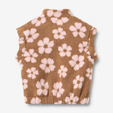Wheat Outerwear Fleecevest Selina Vest 9788 warm hazel flowers