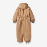 Wheat Outerwear Gummi SNØDRESS Ludo Snowsuit 3305 cappuccino