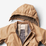 Wheat Outerwear Gummi SNØDRESS Ludo Snowsuit 3305 cappuccino