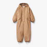 Wheat Outerwear Gummi SNØDRESS Ludo Snowsuit 3305 cappuccino