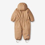 Wheat Outerwear Gummi snødress Evig Snowsuit 3305 cappuccino