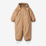 Wheat Outerwear Gummi snødress Evig Snowsuit 3305 cappuccino