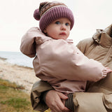 Wheat Outerwear Gummi snødress Evig Snowsuit 2313 pale rose