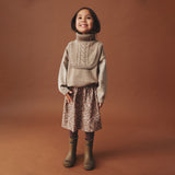 Wheat Outerwear Halsvarmer Softo Accessory 9556 grey camel melange