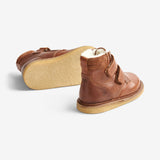 Wheat Footwear Hanan Borrelås Tex Crepe 9002 cognac