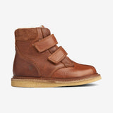 Wheat Footwear Hanan Borrelås Tex Crepe 9002 cognac