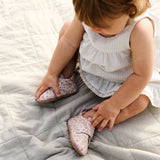 Wheat Footwear Indoor Shoe Dakota Indoor Shoes 2475 rose flowers