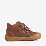 Wheat Footwear Ivalo Dobbel Glidelås | Baby Prewalkers 9002 cognac
