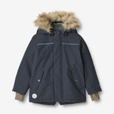 Wheat Outerwear Jakke Kasper Tech Jackets 1108 dark blue