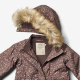 Wheat Outerwear Jakke Mathilde Tech Jackets 3121 eggplant buttercups