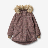 Wheat Outerwear Jakke Mathilde Tech Jackets 3121 eggplant buttercups