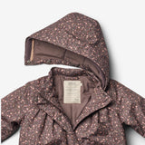Wheat Outerwear Jakke Mimmi Tech Jackets 3121 eggplant buttercups