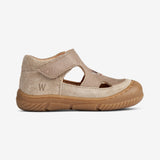 Wheat Footwear W-Jodi Open Shoe | Baby Prewalkers 0070 gravel