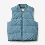 Wheat Outerwear Lettvekts puffervest Fryd Vest 9086 bluefin