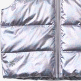 Wheat Outerwear Lettvekts Puffervest Fryd Vest 9609 silver sky flower