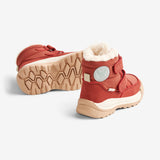 Wheat Footwear Millas Dobbel Borrelås Tex Winter Footwear 2072 red