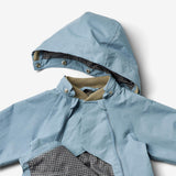 Wheat Outerwear Outdoordress Olly Tech Technical suit 1305 blue lagoon