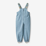 Wheat Outerwear Overtrekksbukser m.seler Robin Tech Trousers 1305 blue lagoon