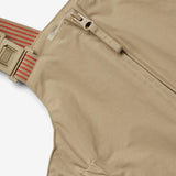 Wheat Outerwear Overtrekksbukser m.seler Robin Tech Trousers 3239 beige stone