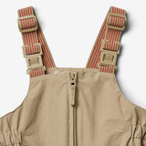 Wheat Outerwear Overtrekksbukser m.seler Robin Tech Trousers 3239 beige stone