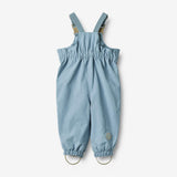 Wheat Outerwear Overtrekksbukser m.seler Robin Tech Trousers 1305 blue lagoon
