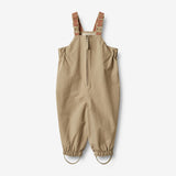 Wheat Outerwear  Overtrekksbukser m.seler Robin Tech Trousers 3239 beige stone