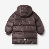 Wheat Outerwear PU Pufferjakke Kyst Jacket 9620 chocolate plum