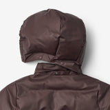 Wheat Outerwear PU Pufferjakke Kyst Jacket 9620 chocolate plum
