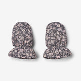 Wheat Outerwear Puffer Baby Votter Muffu Accessory 9670 dark charcoal flowers