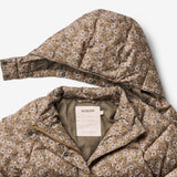 Wheat Outerwear Puffer Jakke Yrsa Jacket 1124 caramel anemones