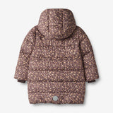 Wheat Outerwear Puffer Kåpe Yrsa Jackets 3122 eggplant flowers