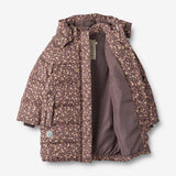 Wheat Outerwear Puffer Kåpe Yrsa Jackets 3122 eggplant flowers