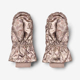 Wheat Outerwear Puffer Mittens Jazz Accessory 5090 golden flowers
