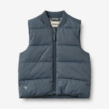 Wheat Outerwear Puffer Vest Lakas Jacket 1292 greyblue